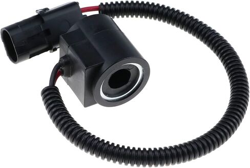 ZTUOAUMA 1/2'' Solenoid Valve Coil 6309737 6309412 for HydraForce Valve Stem 08 98 88 80 Series Weatherpack Connector with Diode 12V DC in Saudi Arabia