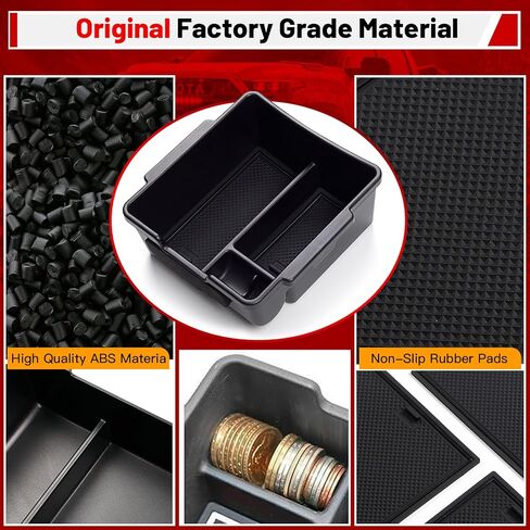 صينية تنظيم وحدة التحكم المركزية متوافقة مع Ho-nda Civic 2022-2024، ملحقات داخلية لصندوق تخزين مسند الذراع، عبوة من قطعة واحدة in Kuwait