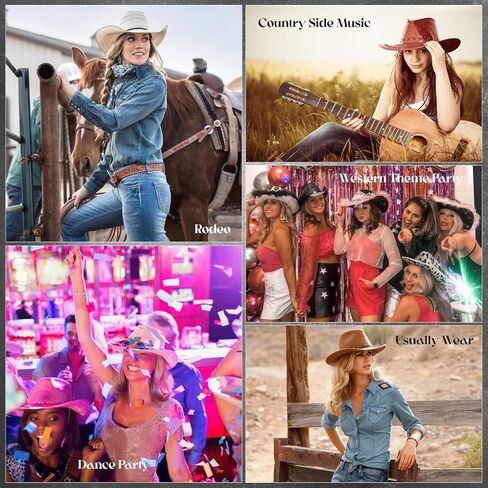 Tscoyuki Fringe The Western Cowgirl أحذية رعاة البقر للنساء بمقدمة مدببة وكعب منخفض مكتنز حذاء الكاحل أنيق سهل الارتداء في الريف والحفلات الموسيقية منتصف الساق in Kuwait
