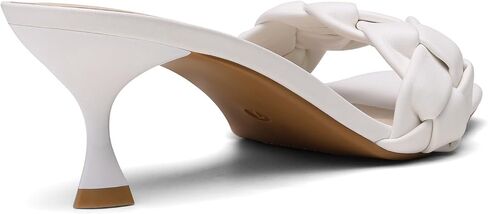 أحذية DREAM PAIRS النسائية ذات الكعب العالي المفتوحة بمقدمة مربعة مريحة بكعب منخفض للقطط فستان مثير صنادل أحذية مسائية للحفلات الراقصة والرقص in Kuwait