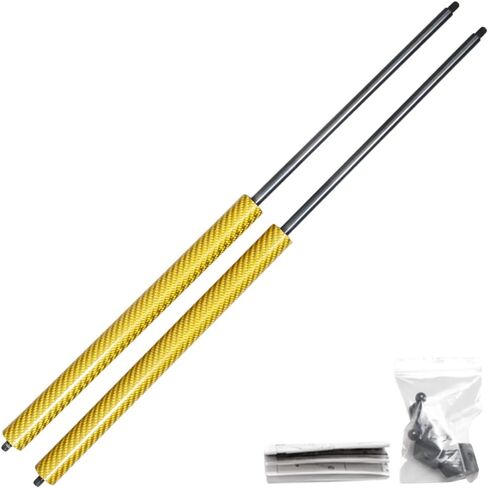 Hood Struts for Nissan Silvia S14 1993-1998 200SX 240SX No-Drill Bonnet Lift Supports Gas Dampers Springs Full Kit 2-Year Warranty Plain Black in Saudi Arabia