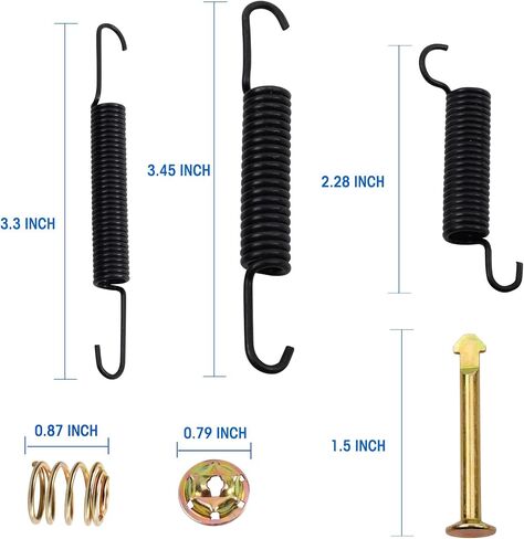 Roykaw Brake Shoes Springs Repair Kit Compatible with EZGO TXT 1991-up & Yamaha G14/G16/G19/G20/G21/G22 Gas and Electric Golf Cart Models Replaces OEM # 27944-G01 JG5819G-00 in Saudi Arabia