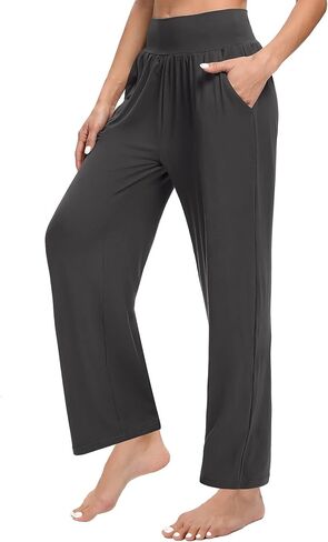 OLIKEME Sweatpants for Women High Waist Yoga Pants Lounge Stretch Sweatpants Women Casual with Pockets in Saudi Arabia