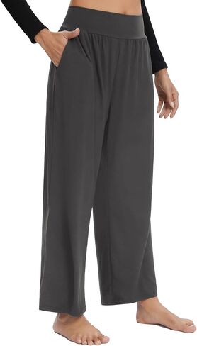 OLIKEME Sweatpants for Women High Waist Yoga Pants Lounge Stretch Sweatpants Women Casual with Pockets in Saudi Arabia