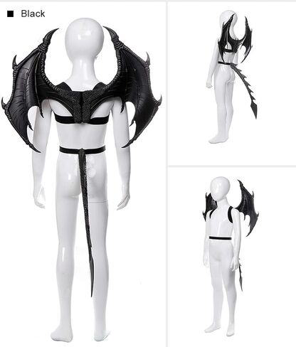 MMOO Pu Foam Dragon Wings Parties Cosplay Pretend Play Dress Up Wings in Saudi Arabia