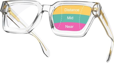 VISOONE Progressive Multifocal Anti-Fog Reading Glasses with Anti-Blue Light and UV Protection Readers Women and Men RIVER in Saudi Arabia