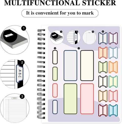 Daily Planner Undated, 8.5" X 11" To Do List Notebooks for Work Organization With Hourly Schedule, Action Items and Follow-up, Work Business Undated Planner For Office Productivity 200 Pages & 120 Gsm in Saudi Arabia