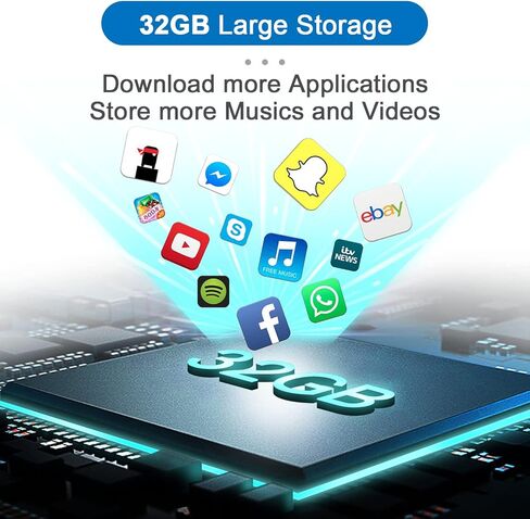 ستيريو سيارة بشاشة لمس واحدة Din، راديو سيارة 10 بوصة مع Apple CarPlay Android Auto قابل للفصل، ستيريو سيارة Android مع كاميرا AHD 1280x720 QLED 2+32GB USB WiFi BT GPS AM/FM-S7R102U1 in Kuwait