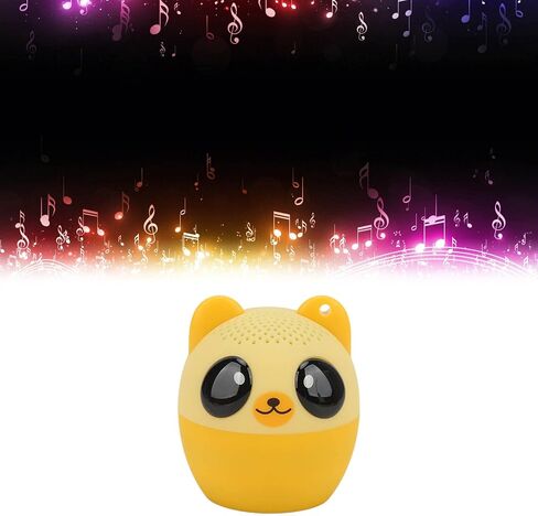 Pet Mini Bluetooth Speaker, 3W Audio Driver Animals Wireless Speakers with Selfie Function for Kids, Cute Animal Wireless Speaker for Powerful Rich Room Filling Sound (Bear) in Saudi Arabia