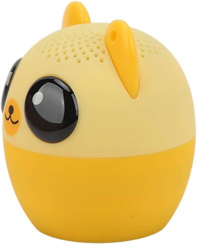 Pet Mini Bluetooth Speaker, 3W Audio Driver Animals Wireless Speakers with Selfie Function for Kids, Cute Animal Wireless Speaker for Powerful Rich Room Filling Sound (Bear) in Saudi Arabia