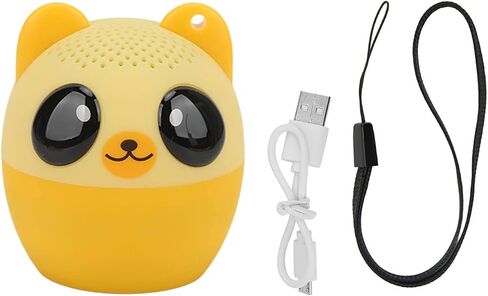 Pet Mini Bluetooth Speaker, 3W Audio Driver Animals Wireless Speakers with Selfie Function for Kids, Cute Animal Wireless Speaker for Powerful Rich Room Filling Sound (Bear) in Saudi Arabia