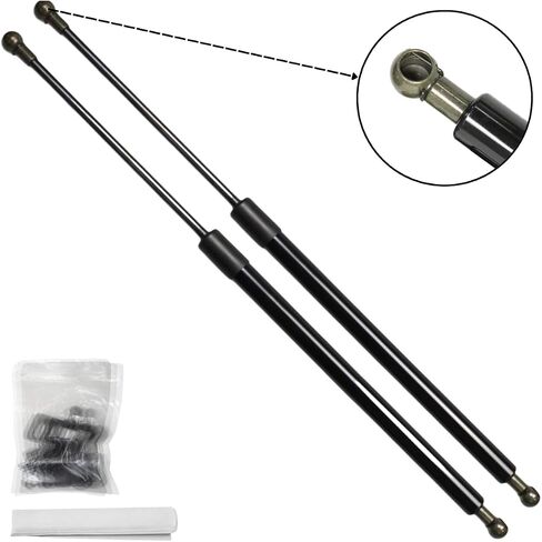 Front Hood Struts Compatible with Honda Civic 8th 2005-2012 Shock Lift Supports Bonnet Gas Dampers Springs Kit No-Drill Bolt-on in Saudi Arabia