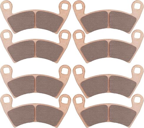 SOLLON Brake Pads Front and Rear for Polaris Ranger 800 2010-2014 Ranger 700 800 900 Crew/RZR 4 900 / RZR 4 900 XP/RZR 1000 XP/General 1000 / General 4 1000 in Saudi Arabia