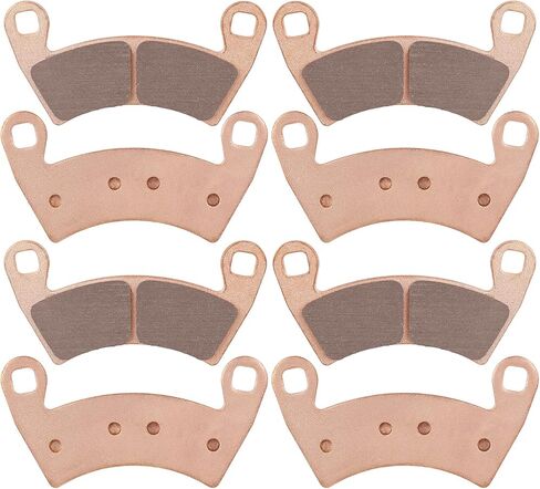 SOLLON Brake Pads Front and Rear for Polaris Ranger 800 2010-2014 Ranger 700 800 900 Crew/RZR 4 900 / RZR 4 900 XP/RZR 1000 XP/General 1000 / General 4 1000 in Saudi Arabia