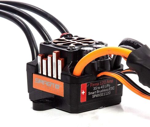 Spektrum Firma 120A Brushless Smart ESC, 4S, SPMXSE1120, Black in Saudi Arabia