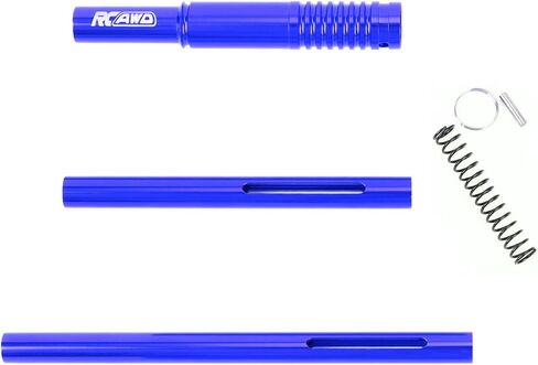 Center Driveshaft Set Aluminium for Arrma Big Rock Senton Vorteks Granite Typhon 3S BLX Mega 550 Upgrade Parts (Dark Blue) in Saudi Arabia