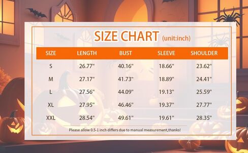 MAXIMGR سويت شيرت نسائي للهالوين، سويت شيرتات مدرسية مخيفة، قمصان مدرسية للهالوين، رسومات لطيفة، أكمام طويلة، بلوفر علوي in Kuwait