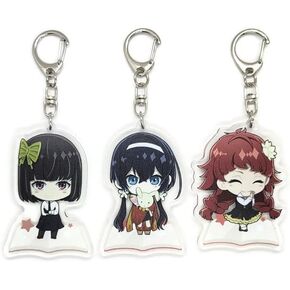 Inc. - Set Of 3 Bungou Stray Dogs Acrylic Keychain Yosano, Kyoka, Lucy v1