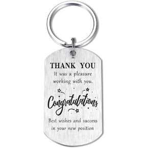 Coworkers Leaving Gifts for Women - Farewell Gifts for Friends Coworker Keychain Going Away Gift for Boss Leaving Job Retirement Gifts for Women Men