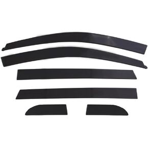 Auto Ventshade [AVS] Low Profile Ventvisor / Rain Guard | Fits 2003 - 2008 Infiniti FX35 - Smoke, 6 pcs. | 896001