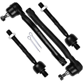 SCITOO 4pcs Front Suspension Kit Inner Tie Rod End Outer Tie Rod End Fit 2007-2012 For Hyundai Elantra 2010-2013 For Kia Forte 2010-2016 Forte Koup 2012 Forte5