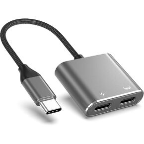 نظارات USB C إلى AR ومحول شحن، شحن وتشغيل، مناسبة للمحول، Steam Deck، iPhone 15 & Viture/Rokid/Xreal AR Glasses in Kuwait