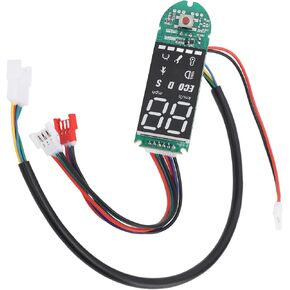 Electric Scooter Replacement Circuit Board, Electric Scooter Dashboard Circuit Board Clear Display PCB Durable for Scooter Repair