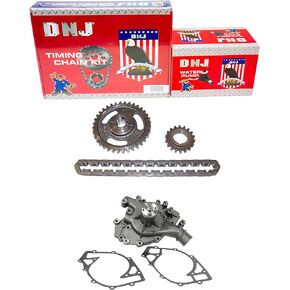 طقم توقيت DNJ TK4206WP مع مضخة مياه لسيارة فورد 68-89 / V8 / 7.5L / 460 OHV 16V
