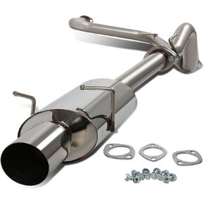 DNA MOTORING CBE-OE-CCBT05 Stainless Steel Cat Back Exhaust System [Compatible with 05-10 Chevy Cobalt 2.2L DOHC,07-10 Pontiac G5 2.2L DOHC]