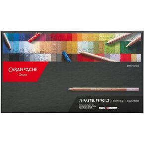カランダッシュ(Caran d'Ache) Curran Dash 0788-376 Pastel Pencil, 76 Color Set