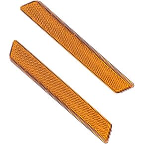 Hard Saddlebag Inserts Reflector Latches Cover Saddlebag Side Visibility Reflector Stripe kit Compatible With For Touring Electra Glide Road Glide Street Glide Road King 2014-2022 (Red)