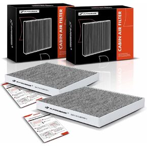 A-Premium 2-PC Cabin Air Filter with Activated Carbon Compatible with Jeep Grand Cherokee 2011-2021, Grand Cherokee WK 2022-2022 & Dodge Durango 2011-2022, Replace# 68079487AA