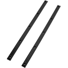Skateboard Rail, Stable and Flexible Rib Bone Rails, Skateboard Rail Guards Reduce Friction with Screws for Longboard Skateboard