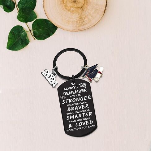 2024 Graduation Gifts for Women Men Graduation Keychain for Him Inspirational Graduation Gifts for Graduates Students Daughter Friends in Saudi Arabia