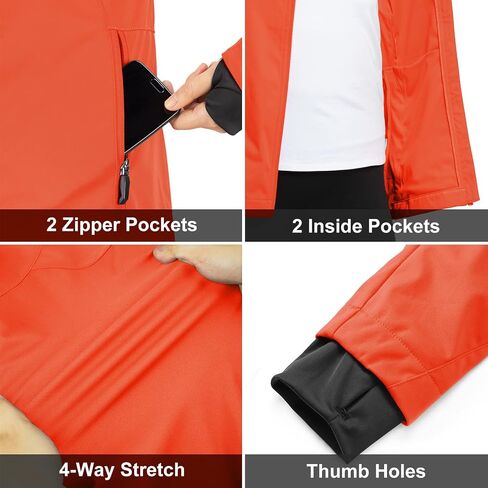 33,000ft Men's Cycling Jacket Long Sleeve, Waterproof Running Bike Vest Outerwear Reflective Windproof Sleeveless Jacket in Kuwait