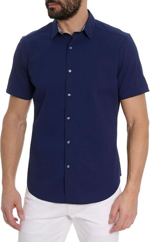 Robert Graham Men's Stetson Short Sleeve Woven Shirt in Saudi Arabia