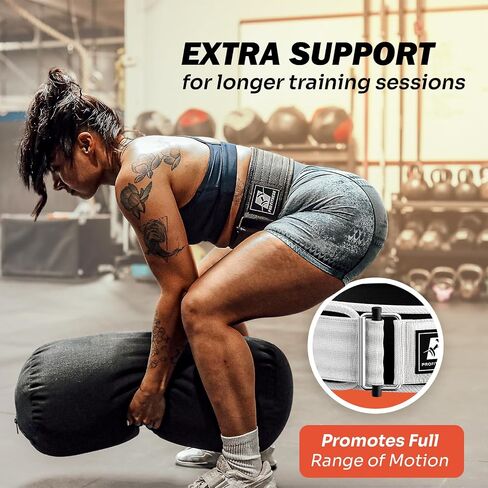 حزام رفع الأثقال من ProFitness (عرض 10.16 سم) - حزام وزن للقفل لرفع الأداء - أحزمة رفع الأثقال قابلة للتعديل للرجال والنساء مع مادة النيوبرين المريحة - حزام الصالة الرياضية in Kuwait