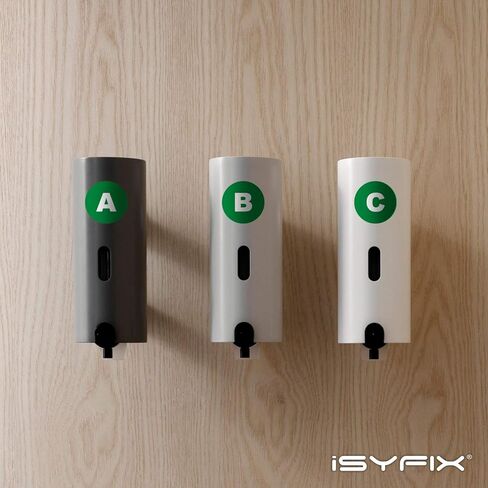 ملصقات حروف من الفينيل الأسود iSYFIX - 4 مجموعات، 1 بوصة ذاتية اللصق، من الألف إلى الياء - ملصق للاستخدام الداخلي والخارجي، مثالي للمخزون والتخزين والتنظيم والأبجدية للصناديق والصناديق وصناديق الأدوات والخزائن والمزيد in Kuwait