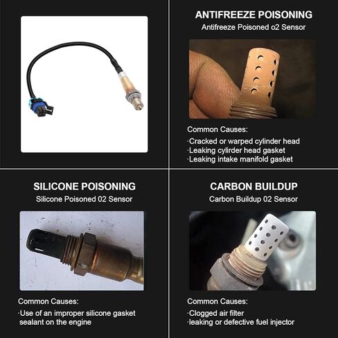 Oxygen Sensor 707600872 Compatible with Can-Am Roadster, Defender HD5 HD8 HD10,Commander 800R 1000R, Maverick 1000 800, 2018+ Outlander 1000 650 570 450,Renegade 1000 850 570 in Kuwait