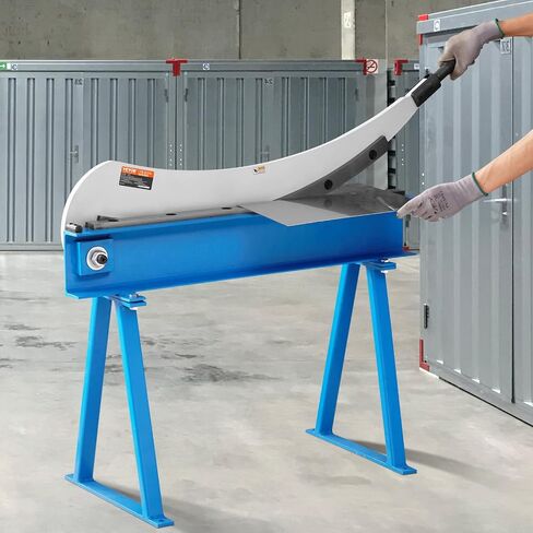 VEVOR 32 "مقص يدوي للوحة اليدوية لمعالجة الصفائح المعدنية، قاطع الطاولة مع مادة Q235، للحرف اليدوية المصنوعة من الصلب السميك، آلة ضغط لفة شديدة التحمل للبناة، المتحمسين DIY in Kuwait