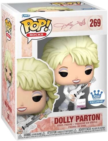 Funko POP! Rocks: Dolly Parton in White Pantsuit Shop Exclusive in Saudi Arabia