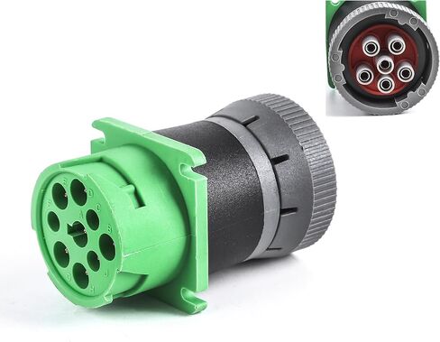 6 pin J1708 Male to 9 pin J1939 Female Adapter for Freightliner feet Management & ELD Device & GPS Tracker & Coder Reader in Saudi Arabia