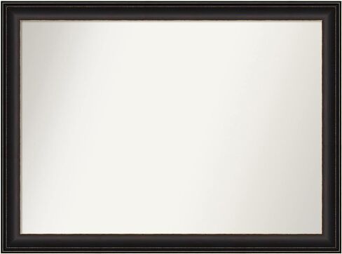 Amanti Art Bathroom Mirror, Accent Bronze Wall Mirror for use as Bathroom Vanity Mirror Over Sink (29 x 23 in.) Non-Beveled Mirror, Bronze Mirror, Traditional Mirror from WI, USA in Saudi Arabia