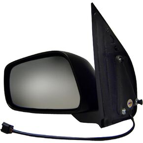 Dorman 955-1526 Driver Side Power Door Mirror - Folding Compatible with Select Nissan Models, Black