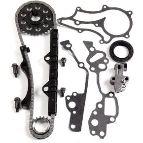 SCITOO Engine Timing Chain Kit - 9-4148S, 94148S, 13506-35030, 9-4148S, 94148S, 13506-35030, TK10120Fit For Toyota for 4runner Pickup Celica 2.4L