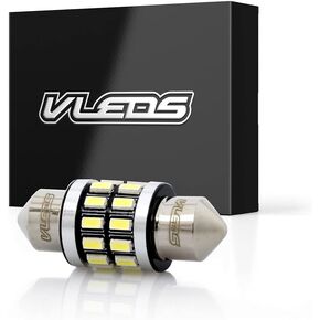 1pc 170lm 29mm 5000K White 3022 DE3022 DE3021 360° High Output 24 LED Festoon Bulb