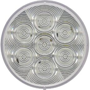 Peterson Manufacturing 817C-7 4" Back-Up Light LED (B/Up Light Round Amp Groom Mount), 1 Pack