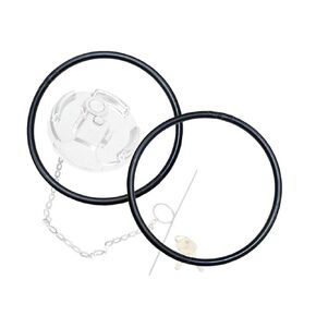 Upgraded Fuel Cap Gasket 572.1014.1 for Peterbilt Trucks - Sealing Washer Replacement, Prevents Leakage - 2-Pack Fuel Tank Cap Gasket O-Rings (Upgraded 572.1014)