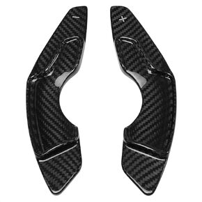 TANGSEN Real Carbon Fiber Steering Wheel Shift Paddle Extended Shifter Trim Cover Compatible with Lexus is 2013 2014 2015 2016 2017 NX 2014 2015 2016 2017 RC 2014 2015 2016 Car Accessories