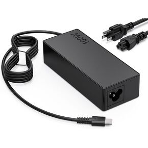 Universal 100W USB C laptop charger for MacBook Lenovo dell hp Asus Acer Razer Blade Stealth Samsung Chrombook Charger Fast Charging Type C AC Adapter Power Cord Supply